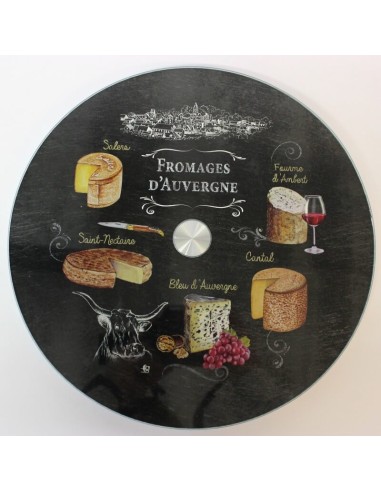 Plateau Tournant en Verre trempé