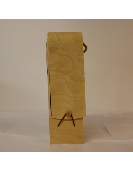 Coffret 1 Bouteille en Bois