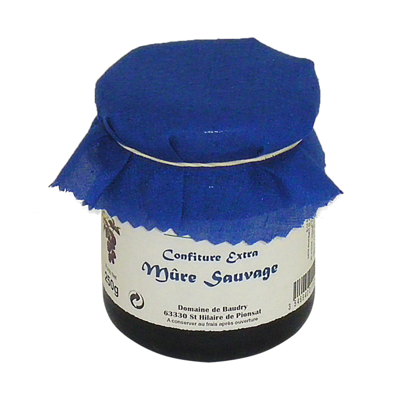 Confiture Mûre sauvage 250gr