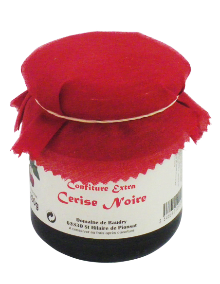 Confiture Cerise Noire 250gr