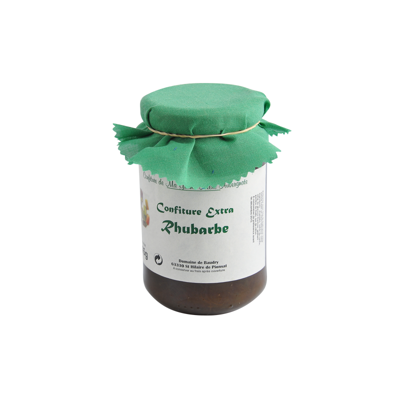 Confiture de Rhubarbe