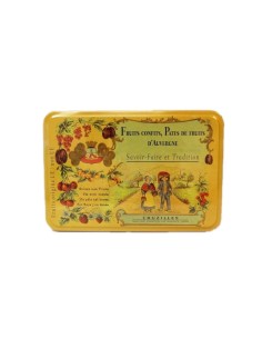 Pâtes de Fruits, demi boîte métal 220gr 2