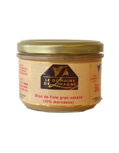 Bloc de Foie gras canard (30% morceaux)