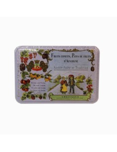 Demi boîte métal Pâtes de Fruits Violette 280g