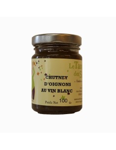 Chutney d'oignons au vin blanc
