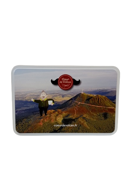 Boîte à Sucre "Vue sur le Puy de Dôme"