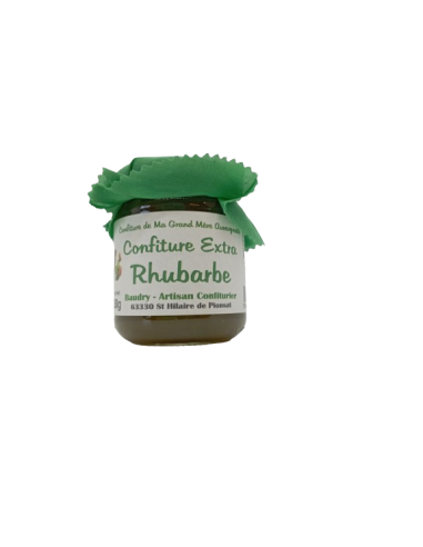 Confiture Extra Rhubarbe 250gr