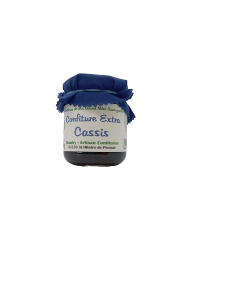 Confiture Extra Cassis 250gr