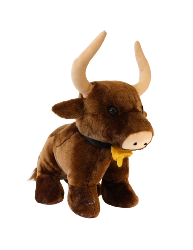 Peluche Vache Salers 50 CM