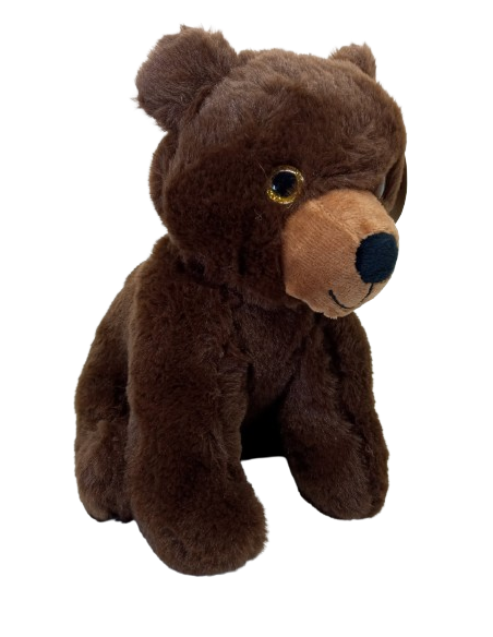 Ours Brun Assis 24cm