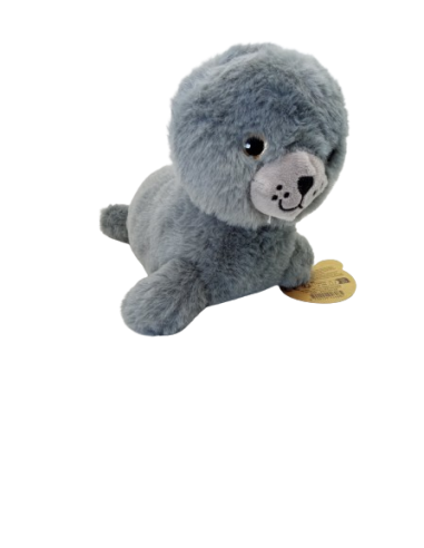 Phoque Peluche gris