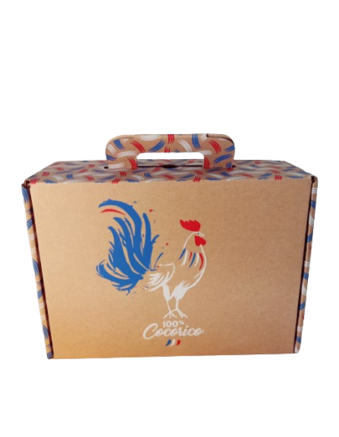 Valisette carton Cocorico 33cm
