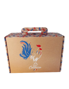 Valisette carton Cocorico 34,2cm