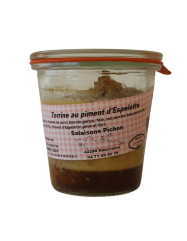 Terrine au piment d'Espelette