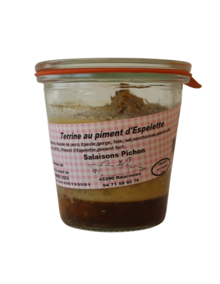 Terrine au piment d'Espelette