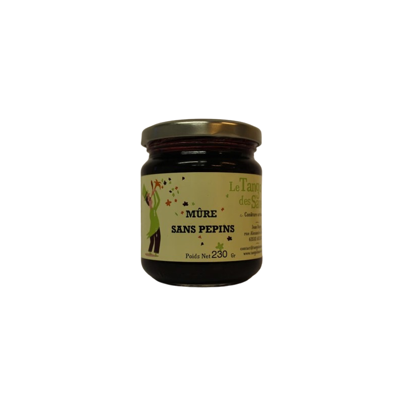 Confiture de Mûres sans pépins