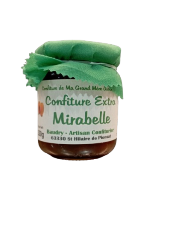 Confiture Extra Mirabelle 250gr