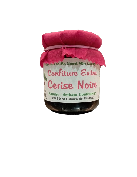 Confiture Cerise Noire 250gr