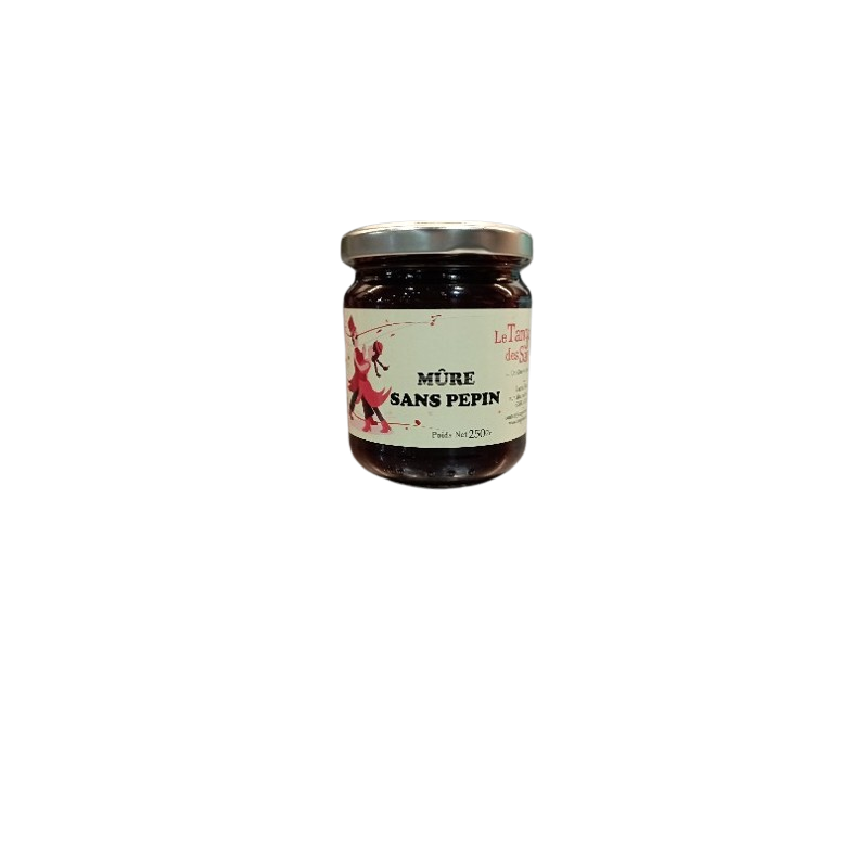 Confiture de Mûres sans pépins