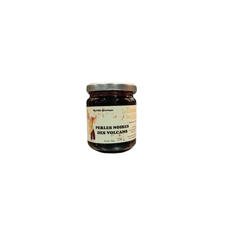 Confiture Perles Noires 250gr