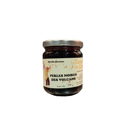 Confiture Perles Noires 250gr
