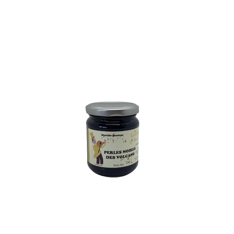 Confiture Perles Noires 250gr
