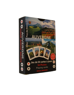 Jeu de 54 cartes Auvergne