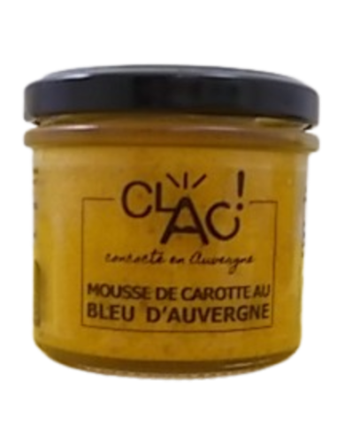 Tartinable Bio "Mousse de Carotte au Bleu d'Auvergne"