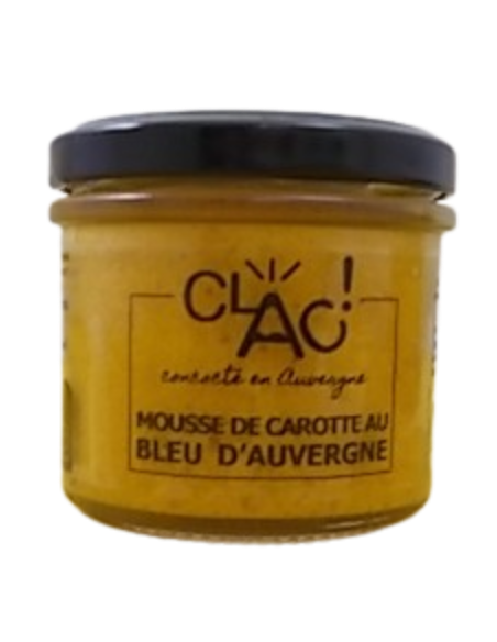 Tartinable Bio "Mousse de Carotte au Bleu d'Auvergne"