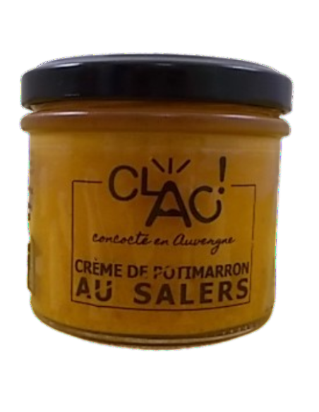 Tartinable apéritif Bio " Crème de Potimarron au Salers"