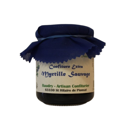 Confiture de Myrtille Sauvage 250gr