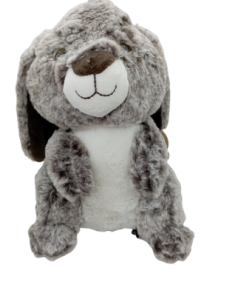 Lapin Assis aux Yeux Paillettés 25cm 2