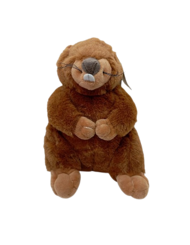 Marmotte Yeux Paillettes 23 cm