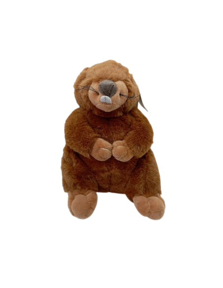 Marmotte Yeux Paillettes 23 cm