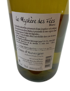 Boudes Vin Blanc Le Mystère des Fées 2