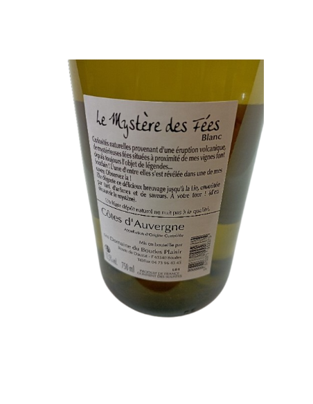 Boudes Vin Blanc Le Mystère des Fées