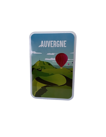 Boîte Auvergne assortiment de Croustillant Pur Beurre- Myrtilles
