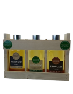 Coffret des 3 flasques whisky