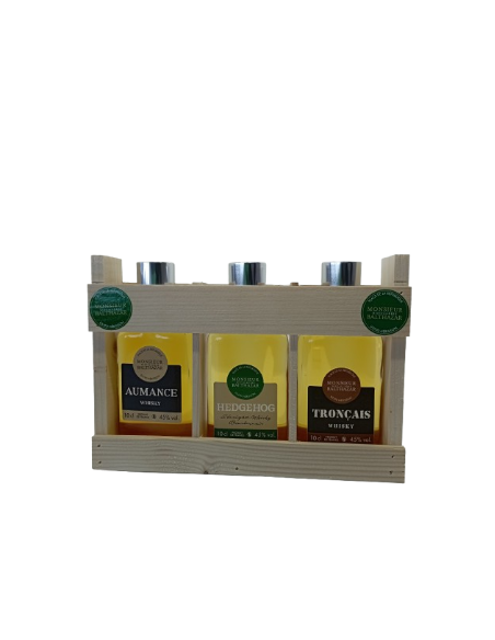 Coffret des 3 Flasques Whisky