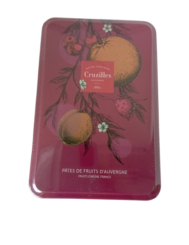 Pâtes de Fruits demi boîte aubergine 260gr