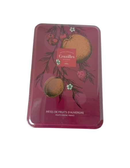 Pâtes de Fruits demi boîte aubergine 260gr