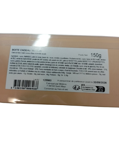 Boîte Assortiment Jardin Cacao 150gr
