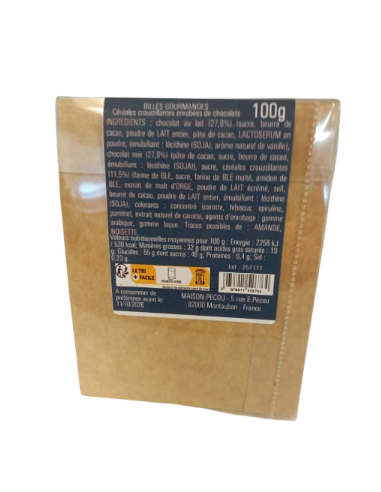BILLES enrobées de Chocolat