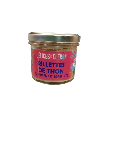 Rillettes de Thon aux Piments d'Espelette