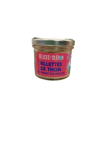Rillettes de Thon aux Piments d'Espelette