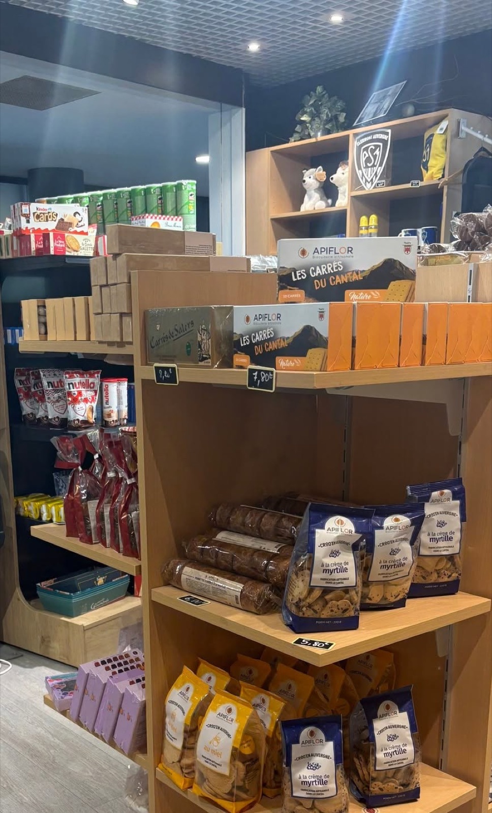 La boutique Cœur de Volcan