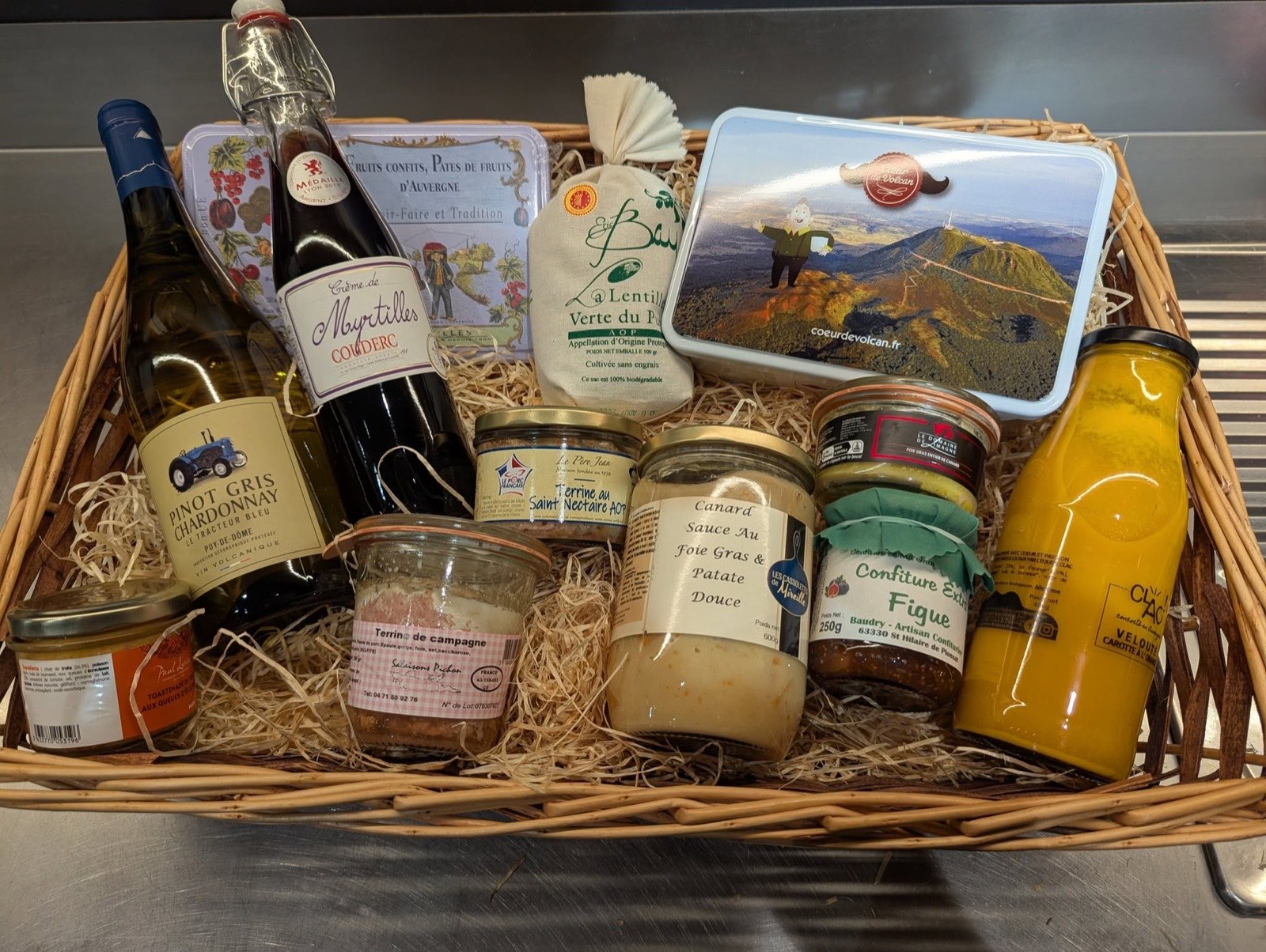 Panier garni pour une entreprise